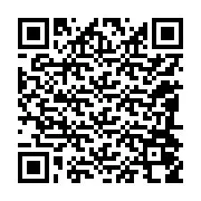 Kode QR untuk nomor Telepon +12084058358