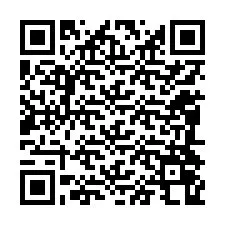 Kode QR untuk nomor Telepon +12084068656