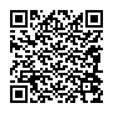 Código QR para número de telefone +12084074312