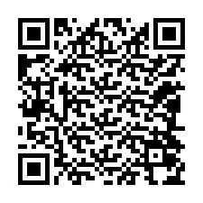 QR-код для номера телефона +12084074629