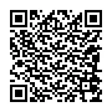 QR-koodi puhelinnumerolle +12084074834