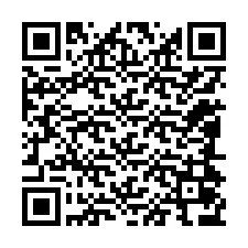 QR-код для номера телефона +12084076089