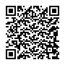 Código QR para número de teléfono +12084076410