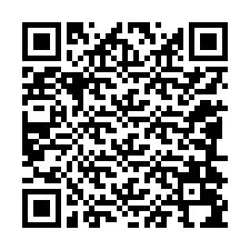 Código QR para número de teléfono +12084094538