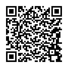 Código QR para número de teléfono +12084098550