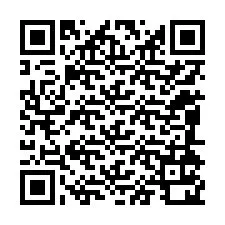 Código QR para número de teléfono +12084120844