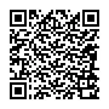 QR-code voor telefoonnummer +12084120846