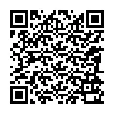 Código QR para número de teléfono +12084120848