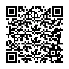 Código QR para número de teléfono +12084147538