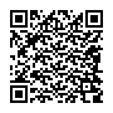 電話番号のQRコード +12084208496