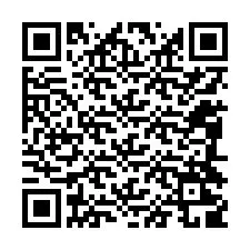 QR-koodi puhelinnumerolle +12084209643