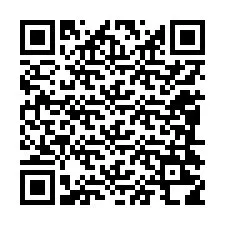 Código QR para número de teléfono +12084218476