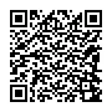 電話番号のQRコード +12084242221