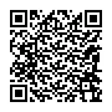 QR-koodi puhelinnumerolle +12084264745