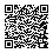 Kode QR untuk nomor Telepon +12084380809