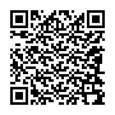 Código QR para número de teléfono +12084394138