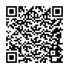 Codice QR per il numero di telefono +12084400868