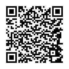 QR-код для номера телефона +12084402618