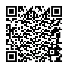 電話番号のQRコード +12084404845