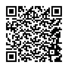 QR-koodi puhelinnumerolle +12084406559