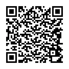 QR-koodi puhelinnumerolle +12084410492