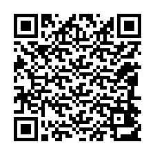 Código QR para número de teléfono +12084413449