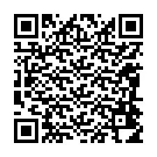 QR-koodi puhelinnumerolle +12084414552