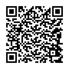 QR-код для номера телефона +12084417624