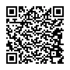 QR Code สำหรับหมายเลขโทรศัพท์ +12084418373