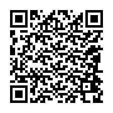 Código QR para número de teléfono +12084428178