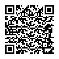 Codice QR per il numero di telefono +12084511257