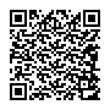 QR-Code für Telefonnummer +12084512432