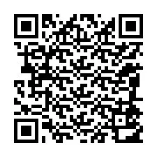 QR-koodi puhelinnumerolle +12084512804