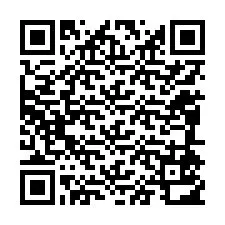 Código QR para número de telefone +12084512806