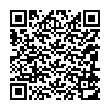 Código QR para número de teléfono +12084512810