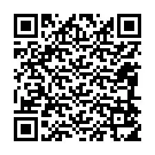 QR-koodi puhelinnumerolle +12084515407