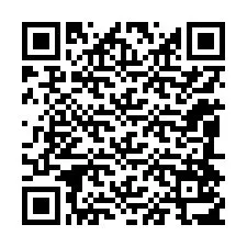 QR-Code für Telefonnummer +12084517645