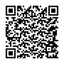 QR-koodi puhelinnumerolle +12084521344