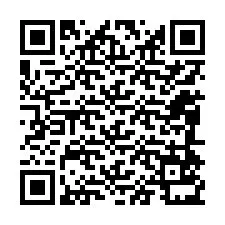 QR-koodi puhelinnumerolle +12084531417