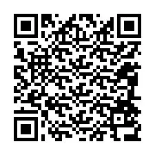 QR-Code für Telefonnummer +12084536743