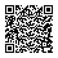 Kode QR untuk nomor Telepon +12084538215