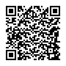 QR-Code für Telefonnummer +12084543255