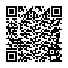 QR-code voor telefoonnummer +12084543698