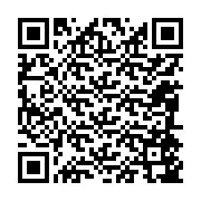 Código QR para número de teléfono +12084547947