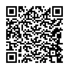 Kode QR untuk nomor Telepon +12084548695