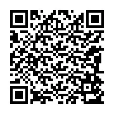 QR-Code für Telefonnummer +12084553524