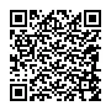 QR-код для номера телефона +12084554118