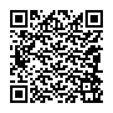 QR-koodi puhelinnumerolle +12084561634