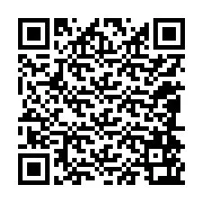 QR код за телефонен номер +12084563598