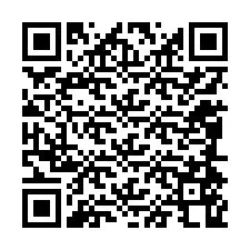 QR kód a telefonszámhoz +12084568186